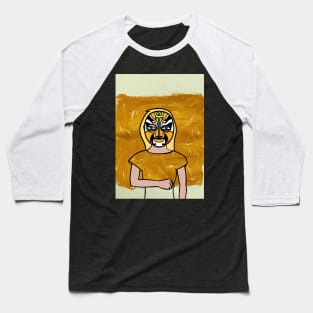 Embrace the Serenity - A FemaleMask NFT with ChineseEye Color and Expressionist Background Baseball T-Shirt